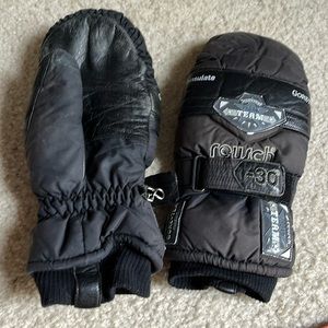 Vintage Reusch Gore-Tex insert mittens with finger liners, size 8